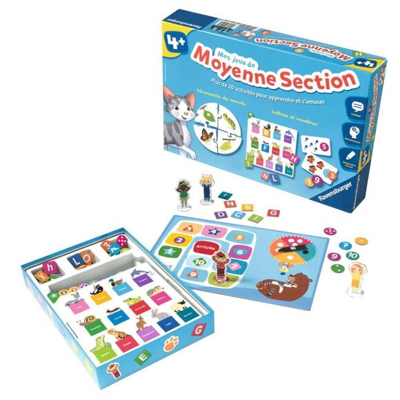 New Sealed Ravensburger Mes jeux de moyenne section (My Middle Section Games) - Picture 1 of 15